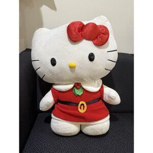 Hello Kitty Standing Plush Holiday Door Greeter Sanrio 20”RARE Santa 2012 WOW!